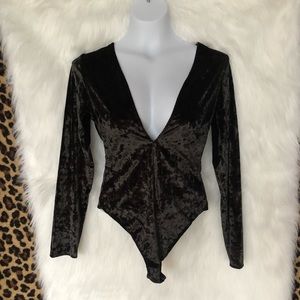 Victoria’s Secret Velvet Bodysuit 💋